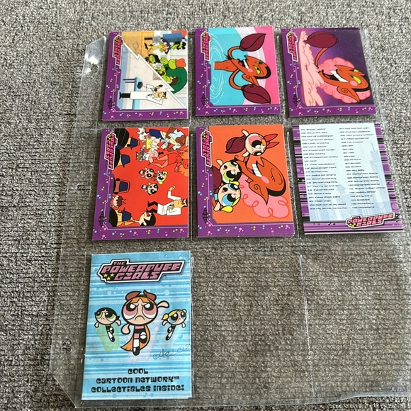 Set of 68 Powerpuff Girls Trading Cards with a checklist card - Picture 16 of 16